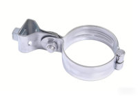 Collier de serrage robuste galvanisé pour suspension de tuyaux et installation de conduites à haute charge
