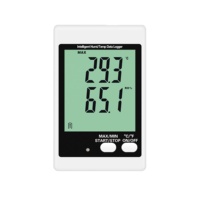 Registrador de Datos de Temperatura y Humedad USB con Pantalla LCD, Termohigrómetro para Monitoreo de Cadena de Frío en Almacenes