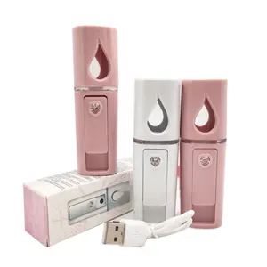 Beauty-pulverizador facial hidratante, pulverizador facial con carga USB, nano Mister