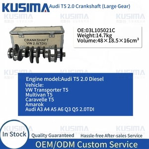 Vilebrequin de moteur diesel d'usine avec engrenages pour Audi Volkswagen VW SEAT SKODA VW 2.0L TDI T5 03L105021H/B 08L105021C <span class=keywords><strong>CNFA</strong></span> - Product Image 3