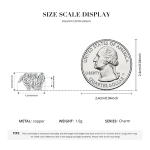 Pendentif en forme de serpent plaqué rhodium avec yeux en diamant et émeraude, thème animal, cadeau unisexe - Product Image 5