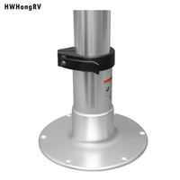 Pied de table réglable pour camping-car, nouveau support pneumatique à gaz en alliage pour bateaux, yachts, camping-cars et applications marines
