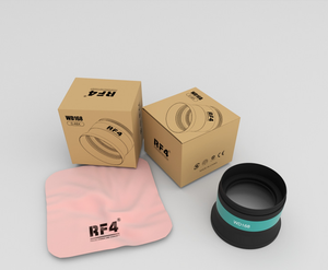 Lente de microscopio RF4 WD165 0.5X, lente de objetos auxiliares de microscopio <span class=keywords><strong>Trinocular</strong></span> para cámara Barlow con Zoom ESTÉREO - Product Image 3