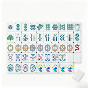 <span class=keywords><strong>Juego</strong></span> de Mahjong Americano Personalizado de Acrílico, Diseño Exclusivo Personalizado, Mahjong Americano Phoenix, <span class=keywords><strong>Juego</strong></span> de Mahjong Familiar - Product Image 2