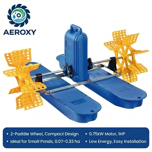 Aeratore a pale intelligente IoT con sensore DO per laghetto di gamberi 2.2kW in acciaio inossidabile, telecomandato, automatico, resistente alle intemperie, silenzioso - Product Image 2