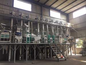 30-40TPD pirinç freze tesisi komple setleri - Product Image 2