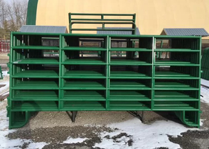 Panneaux de clôture en métal galvanisé à chaud pour ferme, jardin, bétail, mouton, Portable - Product Image 5