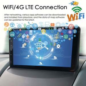 Autoradio avec navigation CarPlay sans fil à commande vocale AI 128 Go pour Ford Fiesta 2009-2017, navigation GPS, lecteur multimédia vidéo Android 13 - Product Image 5