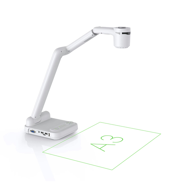 High Speed 8MP Auto-focus A3/A4 Document Camera 4K Portable Desktop Visualizer with Remote Control Mini Scanner