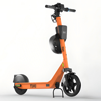 YIMI Kiralık Elektrikli Scooter Filosu E-Mark Sertifikalı 60km Menzil Değiştirilebilir Pil 25km/s Maksimum Hız 4G IoT Modüler Tasarım