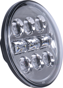Phare LED MS-6030 de 5,75 pouces, rond, pour moto Bajaj à <span class=keywords><strong>3</strong></span> <span class=keywords><strong>roues</strong></span>, faisceau Hi/Lo, projecteur LED, phare scellé - Product Image 3