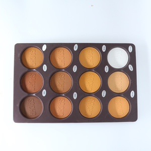 Paleta de contorneado <span class=keywords><strong>Micolor</strong></span> de doce agujeros especialmente diseñada, resaltado mineral transfronterizo, ocultación de brillo, modelado facial - Product Image 1