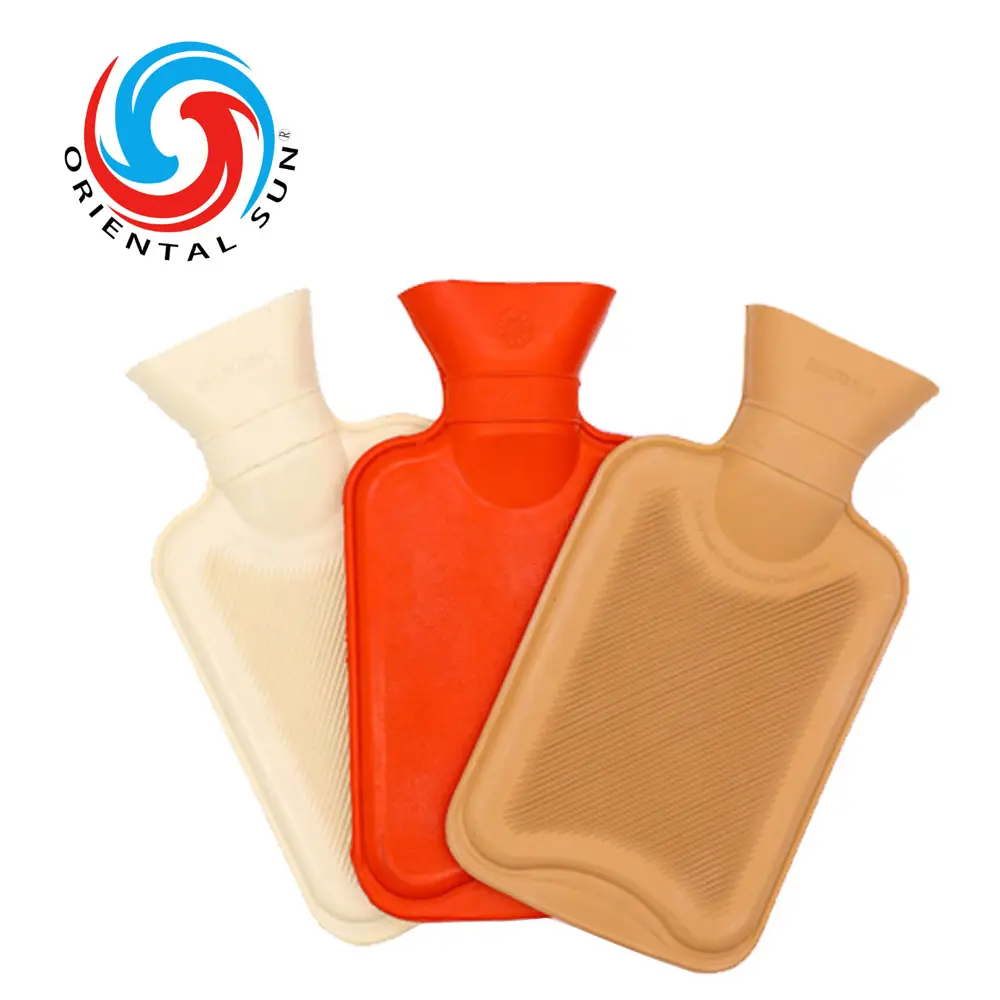 Warm Water Bottle 750ml Mini Hot Water Bottle Multi Colour Rubber Water Bag Therapy Recovery BS Standard Body Warming Hot Water Bag Small
