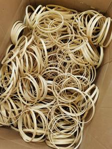 Grands Anneaux Circulaires Artisanaux pour Couronnes et Macramé, Cercles <span class=keywords><strong>en</strong></span> <span class=keywords><strong>Bois</strong></span> Bambou pour <span class=keywords><strong>Attrape</strong></span>-Rêves DIY, Décoration de Mariage, Suspensions Murales Florales - Product Image 6