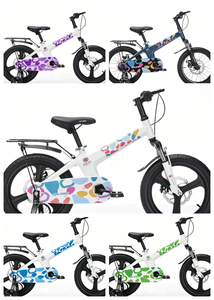 Nouveau style de vélo à pneus larges avec cadre en acier de 14 <span class=keywords><strong>pouces</strong></span>, fourche en acier de 135 mm, suspension, pour enfants - Product Image 2