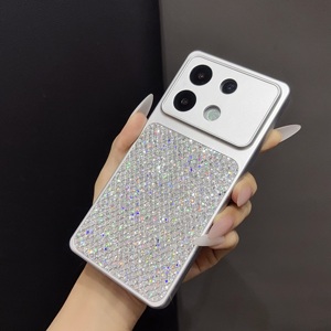 <span class=keywords><strong>Funda</strong></span> de Teléfono de Lujo con Lentejuelas Brillantes para Honor X8A X8B X8C X6S 70 Lite X9B Magic <span class=keywords><strong>6</strong></span> Lite 400 Smart X9C, Diseño de Diamantes - Product Image 3