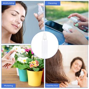 Flacon pulvérisateur de poche en plastique PET transparent pour rafraîchisseur d'haleine, parfum, alcool, désinfectant pour les mains - Product Image 4