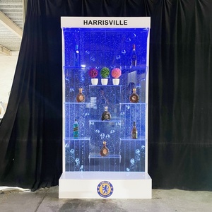 Thiết kế hiện đại Acrylic bong bóng tấm kỹ thuật số kiểm soát sàn-đứng trong suốt màn hình & Ngăn phòng - Product Image 3