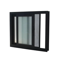 Fenêtre moderne personnalisée en alliage d'aluminium, volet horizontal coulissant en acier inoxydable pour maison, isolation thermique, certifiée Energy Star