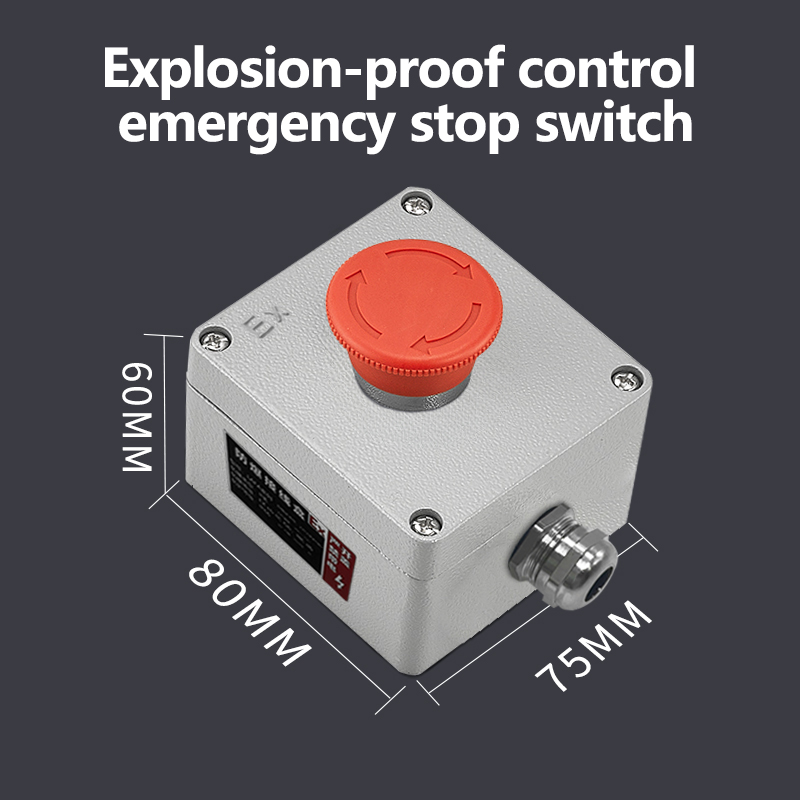 Explosion-proof emergency stop switch (without cover)
