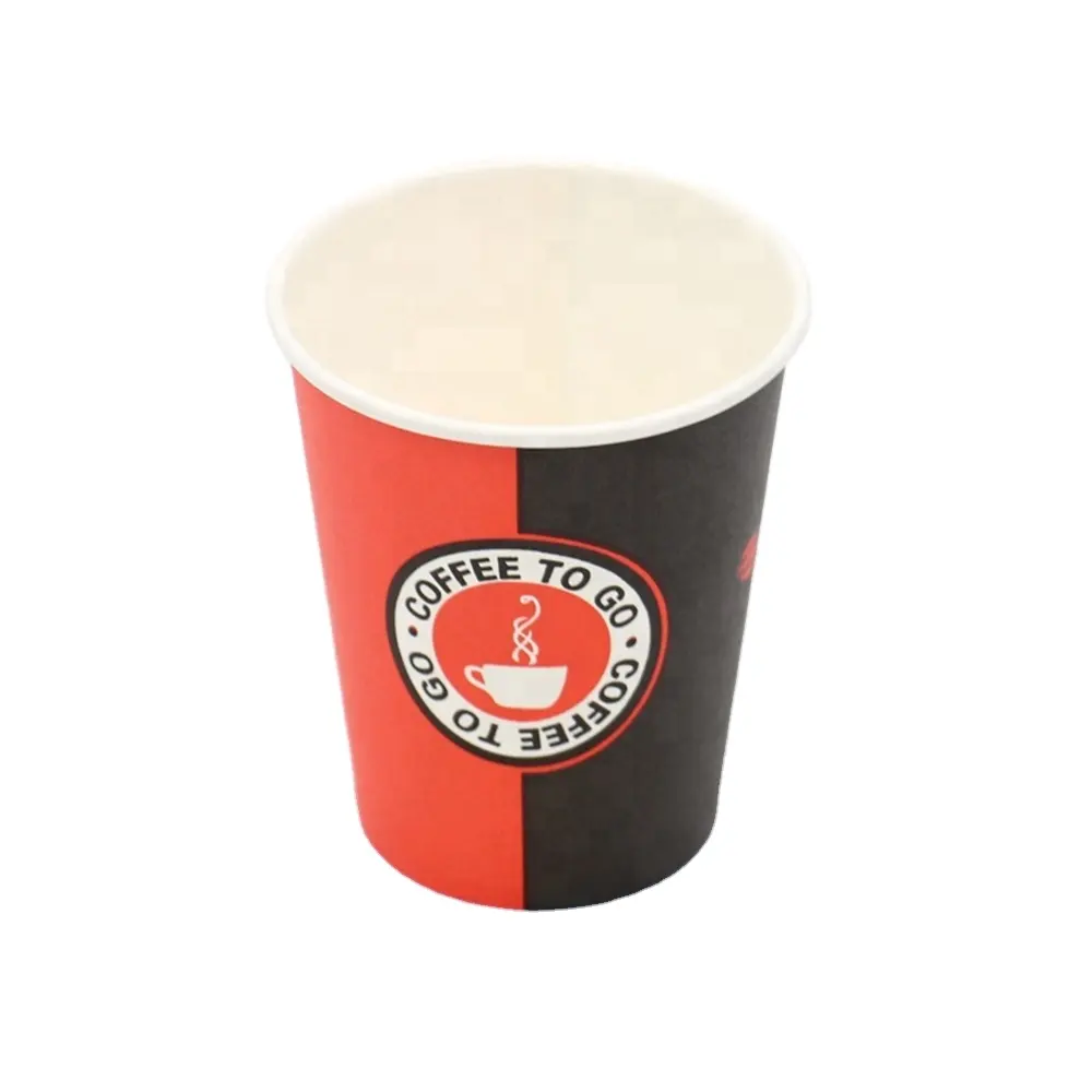 Has Texture White Paper Cup with Lid Price of Paper Cup Simple Style