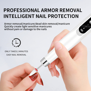 35000 RPM Cordless Electric Nail <b>Drill</b> Pen <b>Mini</b> Rechargeable Powerful Portable Manicure File Polisher Convenient Nail Tool - Product Image 2