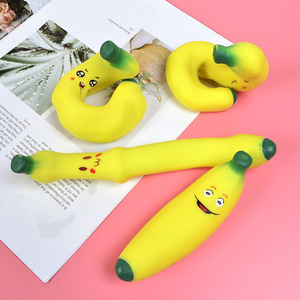 Nuevo lanzamiento superventas: arena de simulación de plátano para aliviar el estrés, juguete TPR Lala Le Stress Relief, venta directa de fábrica. - Product Image 3