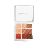 Vente en gros 9 couleurs meilleur holographique luxe paillettes multichrome étanche sensuel poudre de presse palette de fards à paupières hautement pigmentée