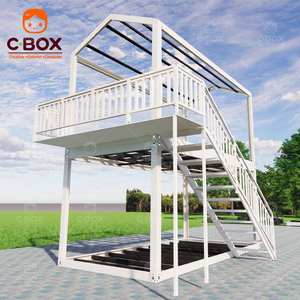 Cbox Upgrade, Edificios Prefabricados Modulares de Lujo para Oficinas, Villas, Bares, Hoteles Cápsula con Garaje, Techo a Dos Aguas, Casa Contenedor Desmontable - Product Image 5