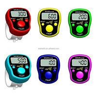 Nouveau produit petite mousseline 100 rangée Lcd électronique clic numérique manuel main bague Tally Tasbeeh compteur avec son