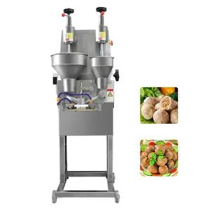 Machine commerciale de fabrication de boules de poisson, Double noyau, appareil pour faire des boules de viande, 30 kg