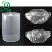 Sacs de protection transparents en BOPP/PVC pour fûts IBC de 208L/1000L avec fermeture éclair, anti-rouille