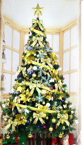 QSLH-SY0005 Produttore all'Ingrosso <span class=keywords><strong>Albero</strong></span> di Natale Artificiale Moderno Bianco Neve Effetto Innevato Pre-Illuminato in PE e PVC da 180cm 210cm 240cm - Product Image 4