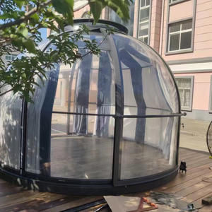 Sala de recepción esférica de 4,5 metros yourte en Plastique con cúpula de burbujas Casa de cúpula inteligente - Product Image 6