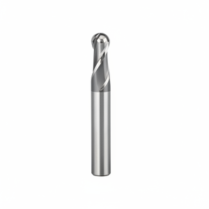 METALDUR AL 16*100 Fraise à nez sphérique à 2 cannelures non revêtue 55HRC - Product Image 1