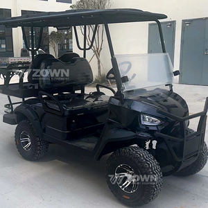 Carrito de Golf Eléctrico de 4 Personas con Caja de Carga, Color Personalizado, para Alquiler en Eventos - Product Image 4