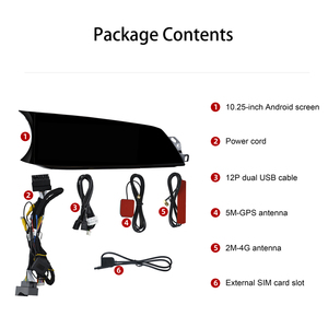 アルファロメオステルビオジュリア2017-202010.25インチカーGPSナビゲーションマルチメディアビデオプレーヤー用Android13カーラジオカープレイ - Product Image 6