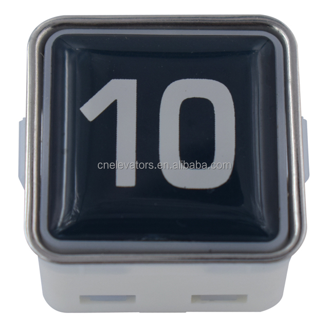 A4J10631 Elevator Floor Push Button, Square Illuminated Lift Call Button Module for COP LOP Control Panel