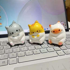 New Cat Stress Relief <b>Squishy</b> Toy PU Slow Rising Squeeze Antistress Ball Cartoon Table Ornaments Reliever Toys - Product Image 3