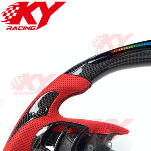 พวงมาลัยสปอร์ต LED คาร์บอนไฟเบอร์แบบกำหนดเองสำหรับ Acura ILX TL TLX RDX TSX ZDX Integra Type-S - Product Image 2