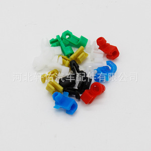 Car Door Lock Support <b>Rod</b> Clip 16Pcs Universal <b>Plastic</b> Fixing Buckle For Replace Repair - Product Image 3