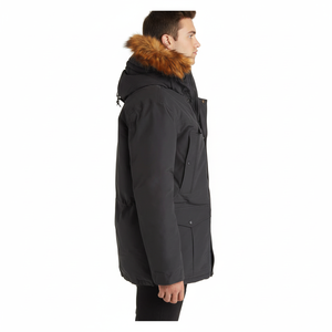 Chaquetas Parka Gruesas y Cálidas para Hombre, Abrigos Casuales de Invierno para Hombre, Chaqueta Acolchada de Algodón con Cuello Alto para Hombre - Product Image 1