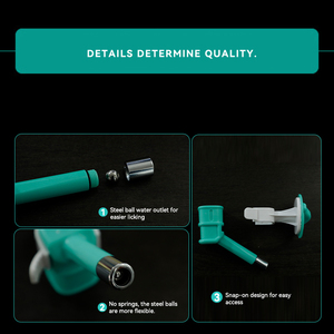 <span class=keywords><strong>Bebedero</strong></span> Colgante Dougez con Bola Rodante, Botella <span class=keywords><strong>Antigoteo</strong></span> para Perros y Gatos, Accesorios para Mascotas - Product Image 4