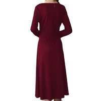 20 Tahun Berpengalaman Memproduksi Pakaian Dalam Wanita Bermerek OEM, Bahan Beludru Tipis Warna Merah Anggur Ukuran S-XXL, Kerah Renda, Model Bodycon Maxi, Set Lingerie Seksi untuk Pesta Liburan