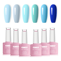 FZANEST haute Pigment 15 ml UV couleur vernis à ongles Gel haute qualité fournitures en gros professionnel Logo personnalisé marque privée