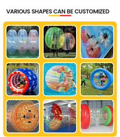 Ballon à bulles géant réutilisable à usage commercial, ballon à bulles gonflable pour le sport, le divertissement et les événements