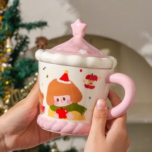 Juego de Tazas de Cerámica para Café, Regalo de Navidad, Regalo Promocional de Año Nuevo para Hombre y Mujer - Product Image 3