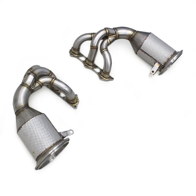 OEM Exhaust Headers For Porsche 911 992 GT3 4.0 2017-2023 Stainless Steel Exhaust Downpipe Exhaust manifold