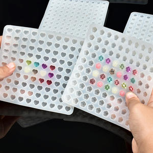 Mini unisexe en plastique patte de chat pleine feuille moule 12 couleurs cristal époxy AB <span class=keywords><strong>colle</strong></span> à la main bricolage résine fromage Cube pâte à modeler <span class=keywords><strong>Slime</strong></span> - Product Image 3