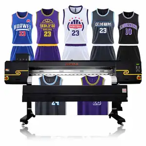 Industrial large format mass production t-shirt computerized t shirt printing machine sublimation cloth logo heat transfer